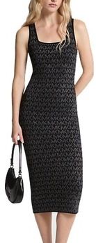 Dlhé šaty MICHAEL Michael Kors  METALLIC MK SQ NK DRS