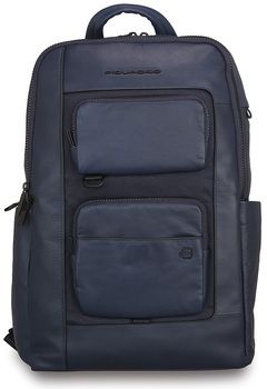 Ruksaky a batohy Piquadro  BLU ZAINO PORTA PC