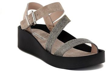 Sandále Tosca Blu  SANDALO VELOUR TORTORA