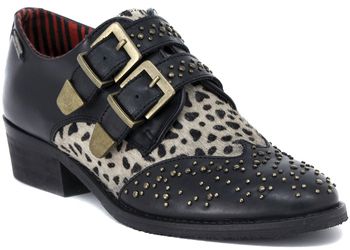 Derbie Pepe jeans  INGLESE CAVALLINO DUE FIBBIE