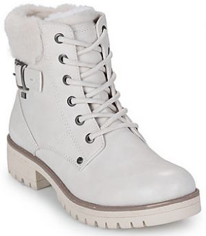 Polokozačky Tom Tailor  4290100030-CREAM