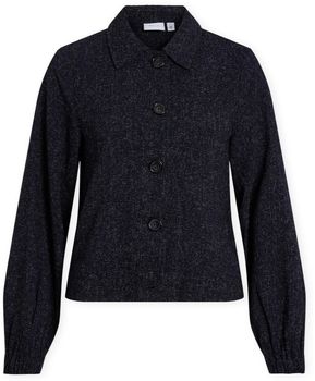 Vesty bez rukávov/Cardigany Vila  Mie Jacket - Navy Blazer
