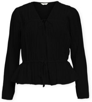 Blúzka Object  Top Brea Re - Black