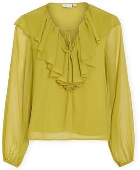 Blúzka Vila  Top Hela - Green Evy