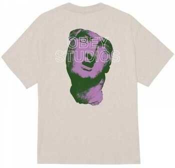Tričká s krátkym rukávom Obey  studios statue