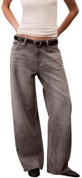 Džínsy Boyfriend Calvin Klein Jeans  LOW RISE BAGGY GREY LV047C722G