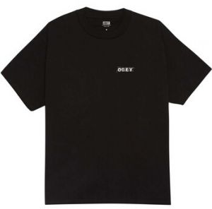 Tričká s krátkym rukávom Obey  Scribble Tee