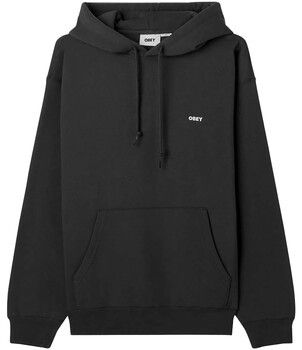 Mikiny Obey  Established Works Bold Hood Ii Fleece