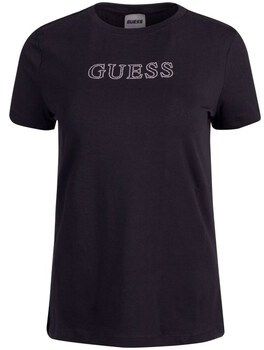 Tričká s krátkym rukávom Guess  V3BI11J1314JBLK