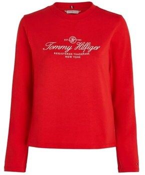 Tričká s krátkym rukávom Tommy Hilfiger  SCRIPT C-NK LS