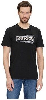 Tričká s krátkym rukávom Guess  M4GI26J1314JBLK