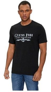 Tričká s krátkym rukávom Guess  M4GI27J1314JBLK