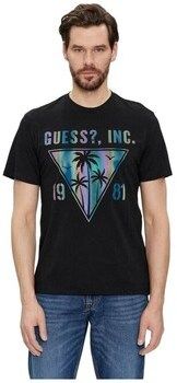 Tričká s krátkym rukávom Guess  M4GI47K9RM1JBLK