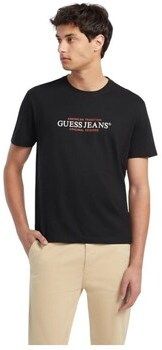 Tričká s krátkym rukávom Guess  M4YI42K8FQ4JBLK