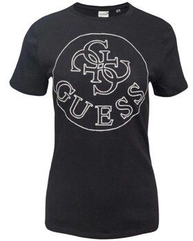 Tričká s krátkym rukávom Guess  V4YI03KCB61JBLK