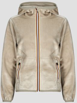 Flísové mikiny K-Way  LILY VELOUR POLAR DOUBLE REVERSIBLE