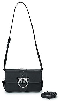 Tašky cez rameno Pinko  LOVE ONE SLOUCHY ZIP MINI VITELLO BIKER