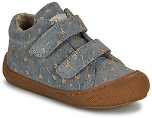 Členkové tenisky Naturino  COCOON VL SUEDE GLITTER FLOWER