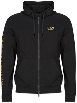 Mikiny Emporio Armani EA7  TRAIN LOGO SERIES M HOODIE FZ EXTENDED LOGO CC - TRAIN LOGO SERI
