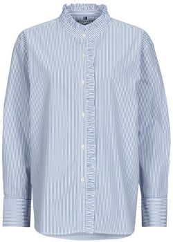 Košele a blúzky Tommy Hilfiger  POPLIN RUFFLE SHIRT