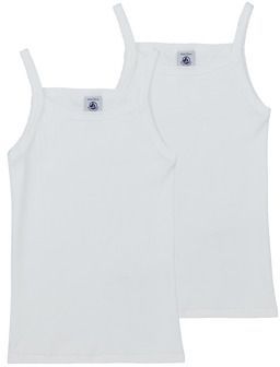 Tielka a tričká bez rukávov Petit Bateau  LOT DEBARDEUR X2