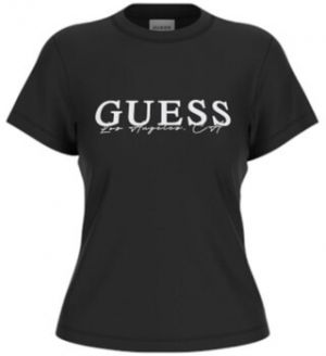 Tričká s krátkym rukávom Guess  V5GI15J1314JBLK