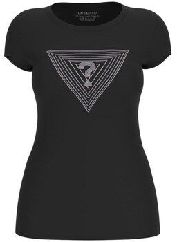 Tričká s krátkym rukávom Guess  W5GI43KA0Q1JBLK
