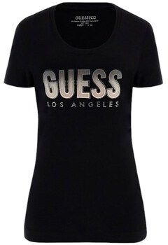 Tričká s krátkym rukávom Guess  W5GI14J1314JBLK