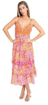 Dlhé šaty Isla Bonita By Sigris  Dlhé Midi Šaty