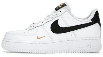 Nízke tenisky Nike  Air Force 1 Low '07 Essential White Black Gold Mini Swoosh