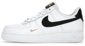 Nízke tenisky Nike  Air Force 1 Low '07 Essential White Black Gold Mini Swoosh