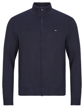 Vesty bez rukávov/Cardigany Tommy Hilfiger  ESSENTIAL COTTON ZIP THRU