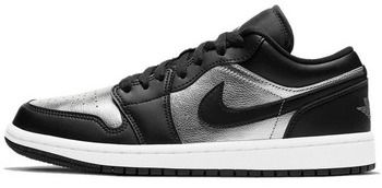 Nízke tenisky Nike  Air Jordan 1 Low SE Black Metallic Silver