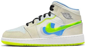 Členkové tenisky Nike  1 Mid SE Warped Swoosh