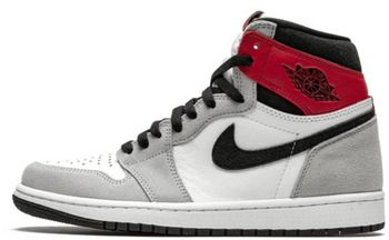 Členkové tenisky Nike  1 Retro High Light Smoke Grey