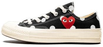 Nízke tenisky Comme Des Garcons  Converse  Low Noir à pois