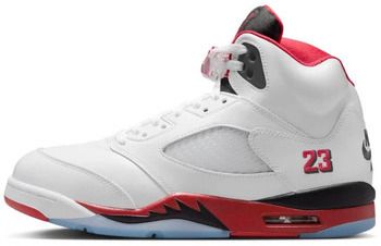 Basketbalová obuv Nike  5 Retro Fire Red Black Tongue (2025)