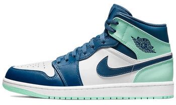 Členkové tenisky Nike  1 Mid Blue Mint