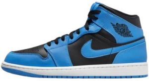 Členkové tenisky Nike  1 Mid University Blue Black