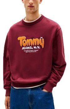 Mikiny Tommy Jeans  TJM RLX BOUCLE FNT PLY C