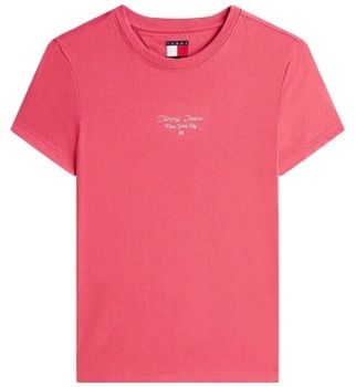 Tričká s krátkym rukávom Tommy Jeans  TJW SLIM ESS LOGO 1 TEE