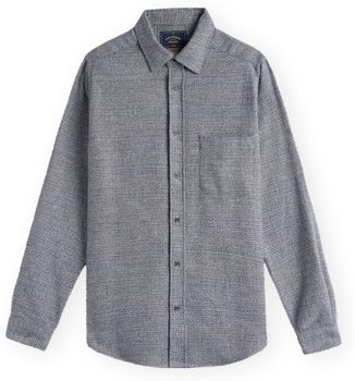 Košele s dlhým rukávom Portuguese Flannel  Magson Shirt - Blueish