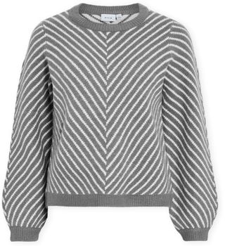 Svetre Vila  Khaia Knit - Medium Grey Melange