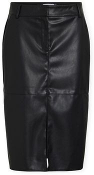 Sukňa Vila  Noos Dagmar Midi Skirt - Black