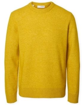 Svetre Selected  Noos Rai Knit - Gold Flake