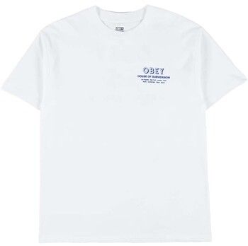 Tričká s krátkym rukávom Obey  House Of Subversion Tee