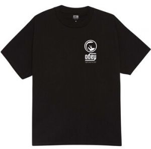 Tričká s krátkym rukávom Obey  Trademark Tee