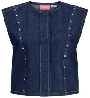 Vesty bez rukávov/Cardigany JJXX  12286386 Dark Blue