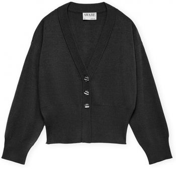 Vesty bez rukávov/Cardigany Aware  Thilde Cardigan - Black