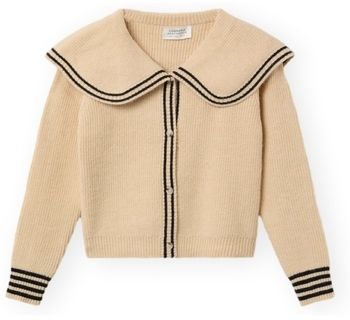 Vesty bez rukávov/Cardigany Compania Fantastica  COMPAÑIA FANTÁSTICA Cardigan 10154 - Ecru